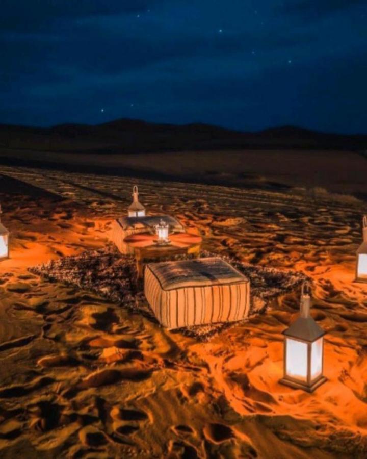 Authentic Desert Luxury Camp เมอร์ซูกา ภายนอก รูปภาพ