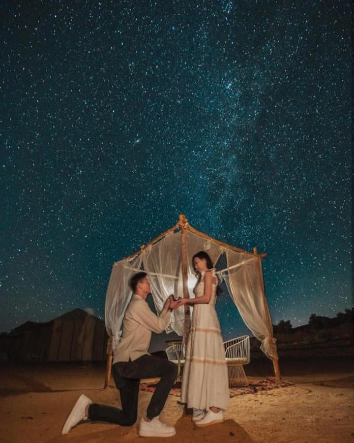 Authentic Desert Luxury Camp เมอร์ซูกา ภายนอก รูปภาพ