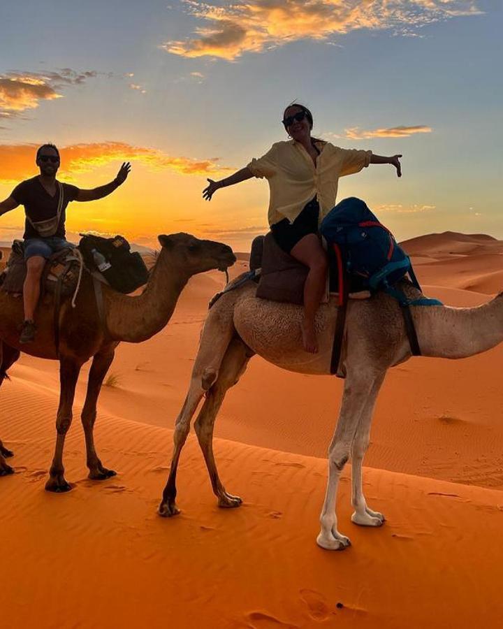 Authentic Desert Luxury Camp เมอร์ซูกา ภายนอก รูปภาพ