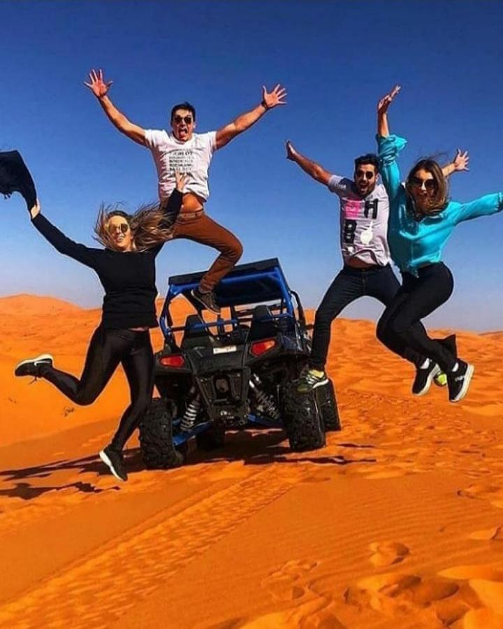 Authentic Desert Luxury Camp เมอร์ซูกา ภายนอก รูปภาพ