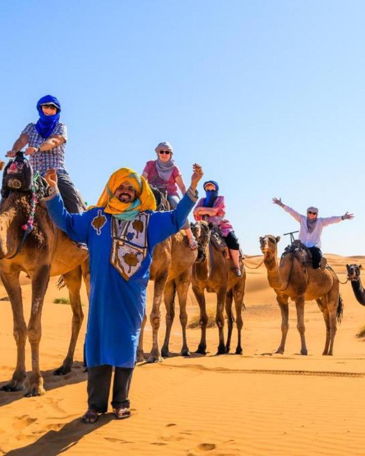 Authentic Desert Luxury Camp เมอร์ซูกา ภายนอก รูปภาพ
