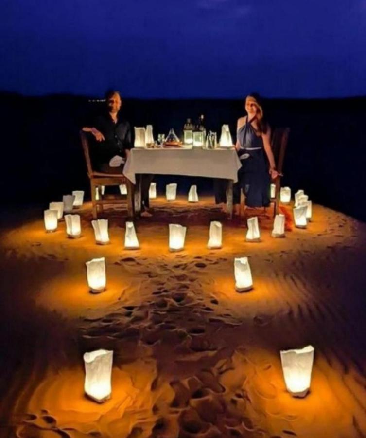 Authentic Desert Luxury Camp เมอร์ซูกา ภายนอก รูปภาพ