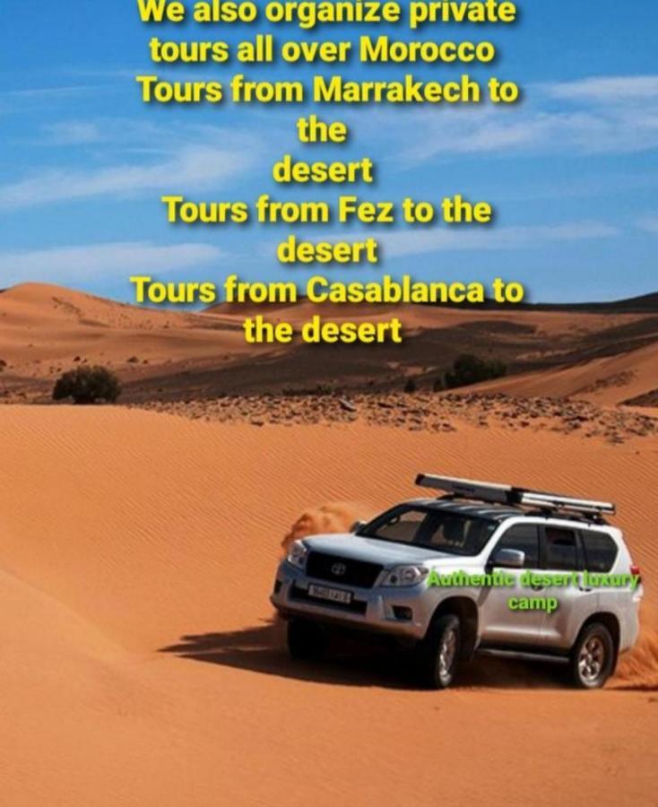 Authentic Desert Luxury Camp เมอร์ซูกา ภายนอก รูปภาพ