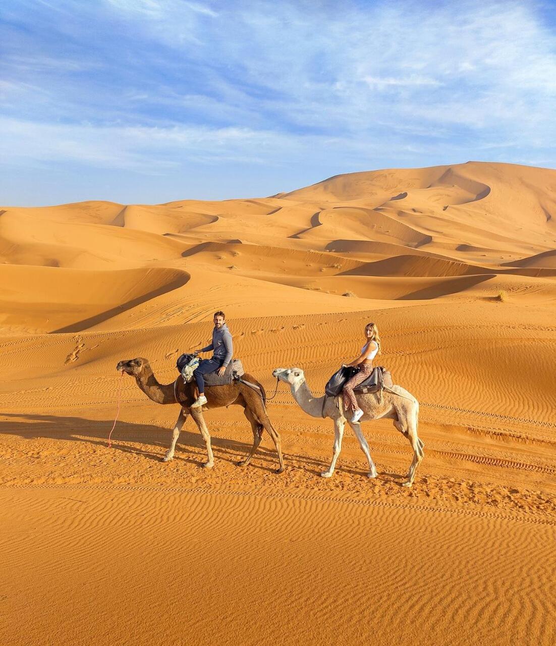 Authentic Desert Luxury Camp เมอร์ซูกา ภายนอก รูปภาพ
