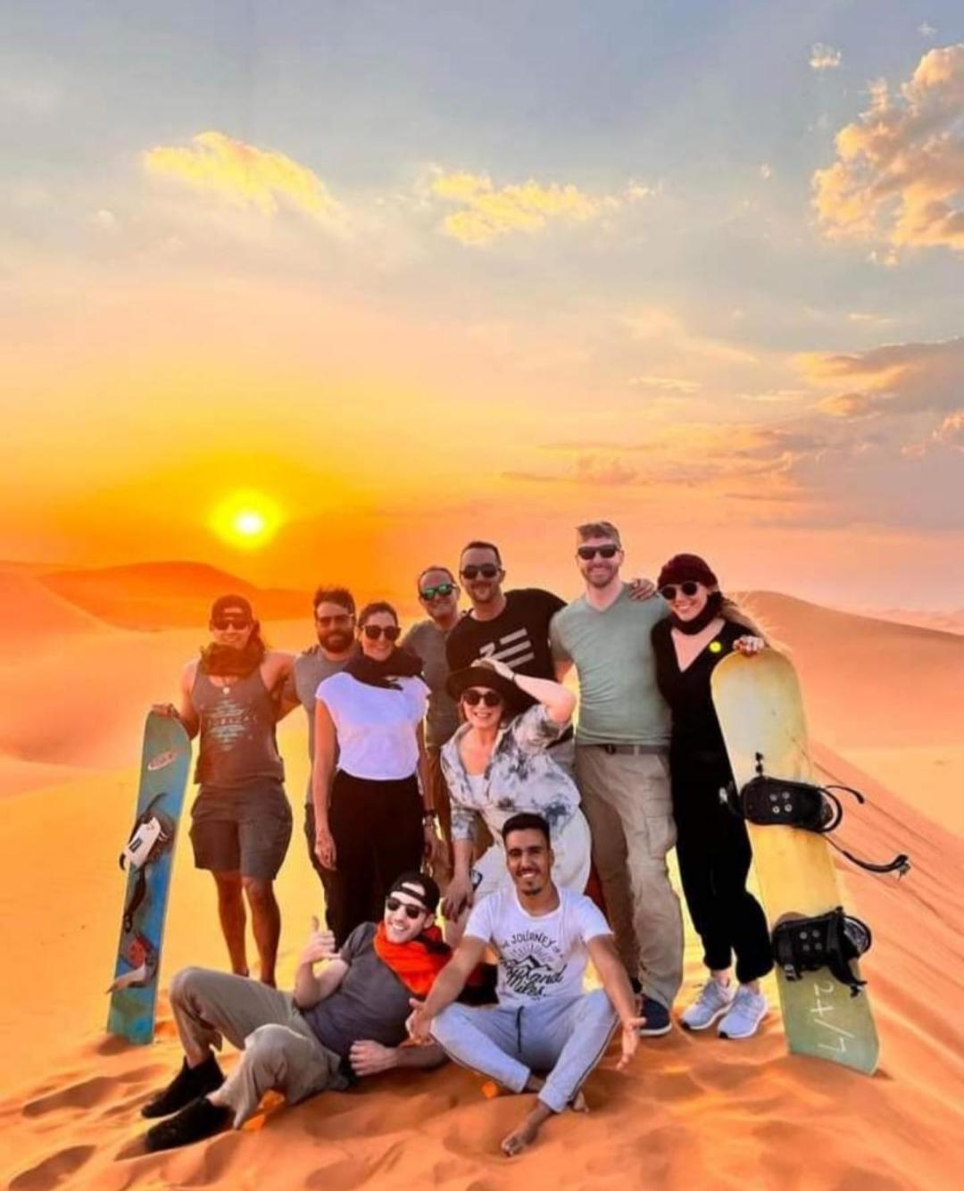Authentic Desert Luxury Camp เมอร์ซูกา ภายนอก รูปภาพ