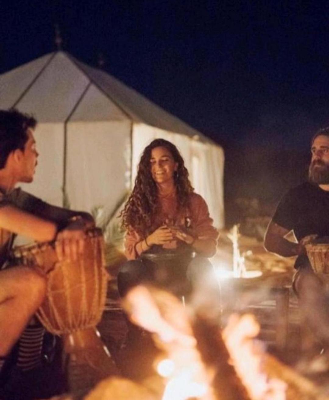 Authentic Desert Luxury Camp เมอร์ซูกา ภายนอก รูปภาพ