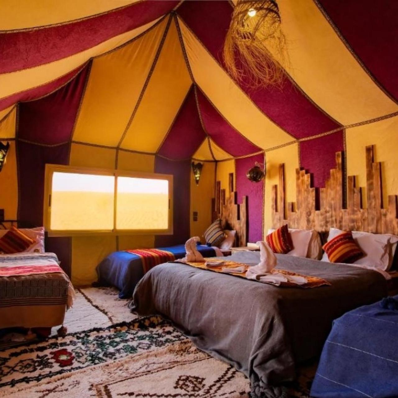 Authentic Desert Luxury Camp เมอร์ซูกา ภายนอก รูปภาพ