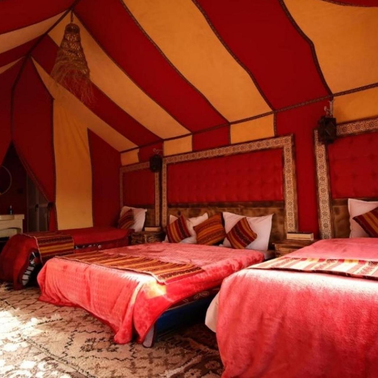 Authentic Desert Luxury Camp เมอร์ซูกา ภายนอก รูปภาพ